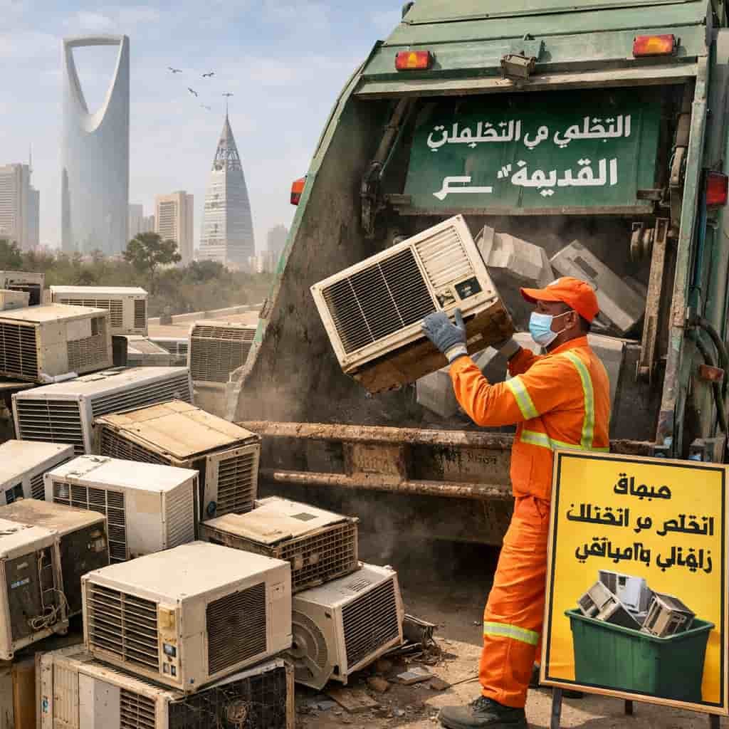 التخلص من المكيفات المستعملة